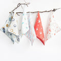 Lil Travellers- Organic Muslin Wipes (Set Of 6) - Tinycubs - 