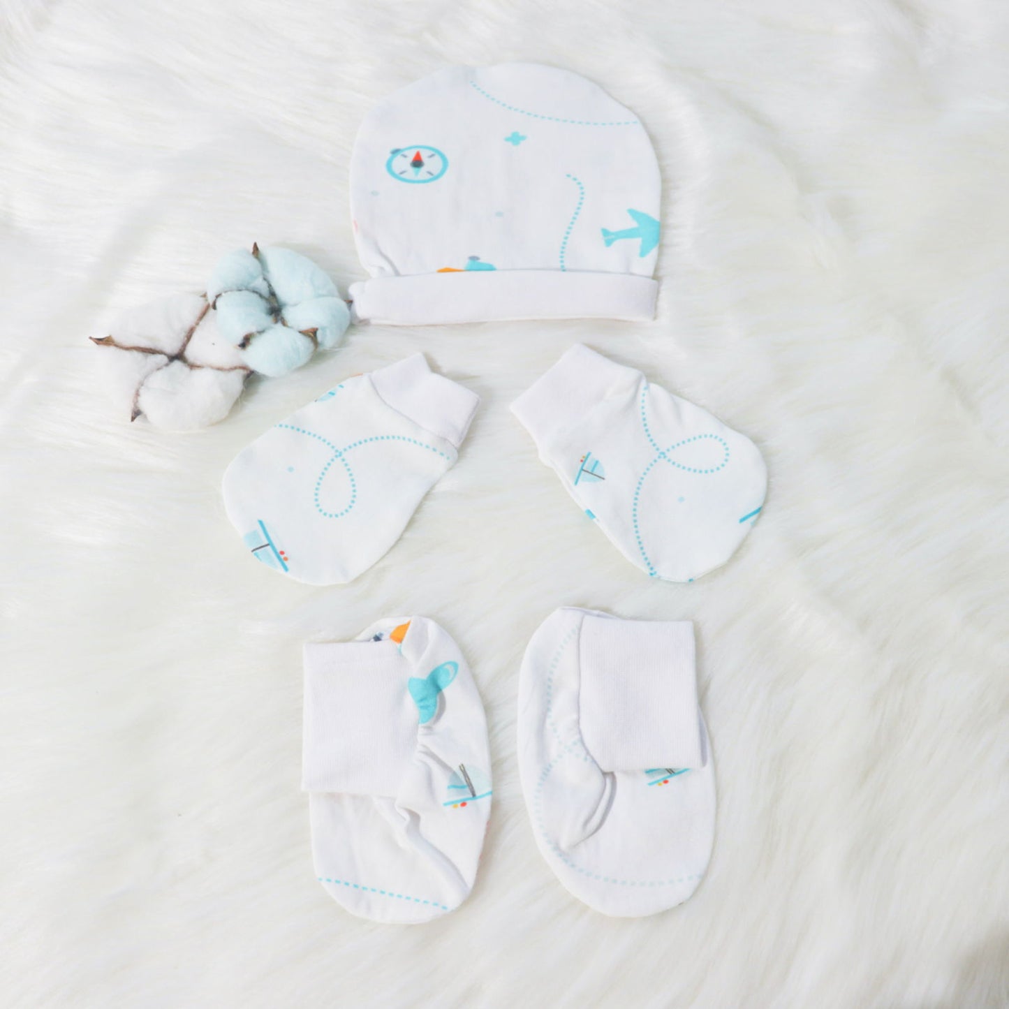 Lil Travellers - Newborn Bodysuits Bundle - Tinycubs - 