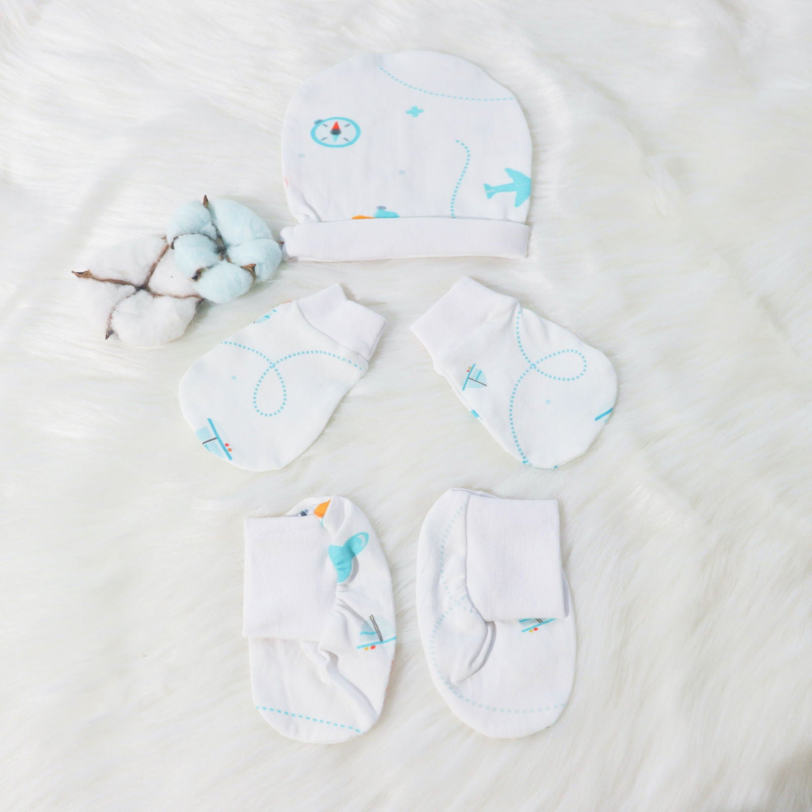 Lil Travellers - Newborn Bodysuits Bundle - Tinycubs - 