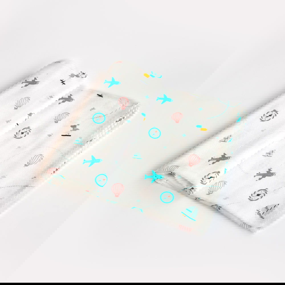 Lil Travellers - Organic Luxury Swaddle - Tinycubs - 