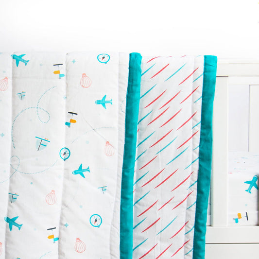 Lil Travellers - Reversible Comfort Quilt - Tinycubs - 
