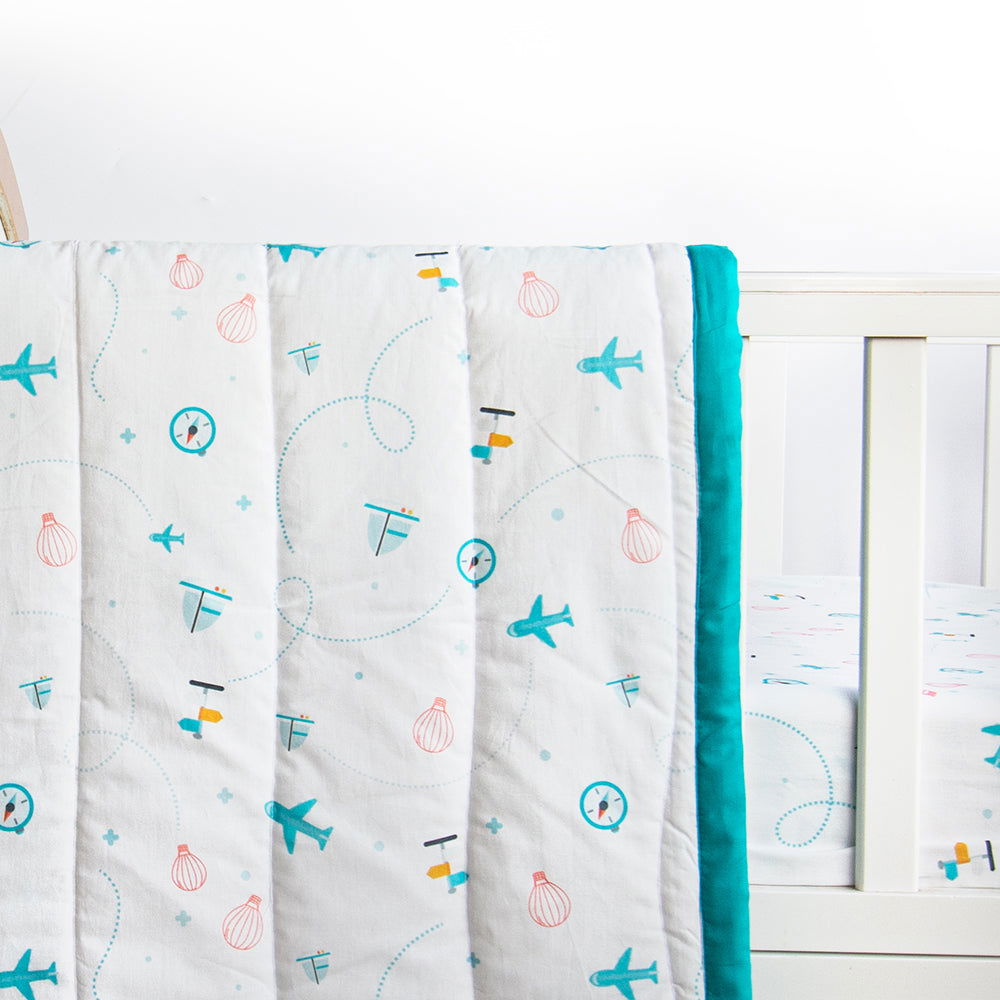 Lil Travellers - Reversible Comfort Quilt - Tinycubs - 