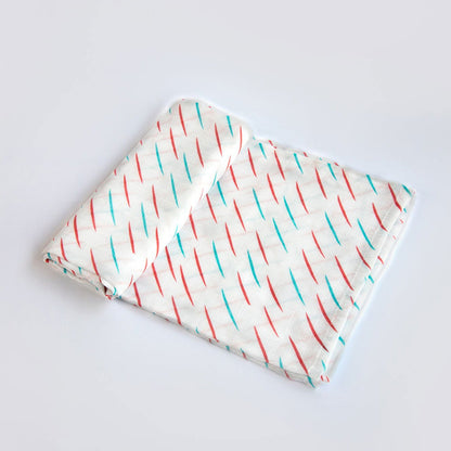 Lil Travellers & Doodle Rain- Organic Luxury Swaddles Set - Tinycubs - 