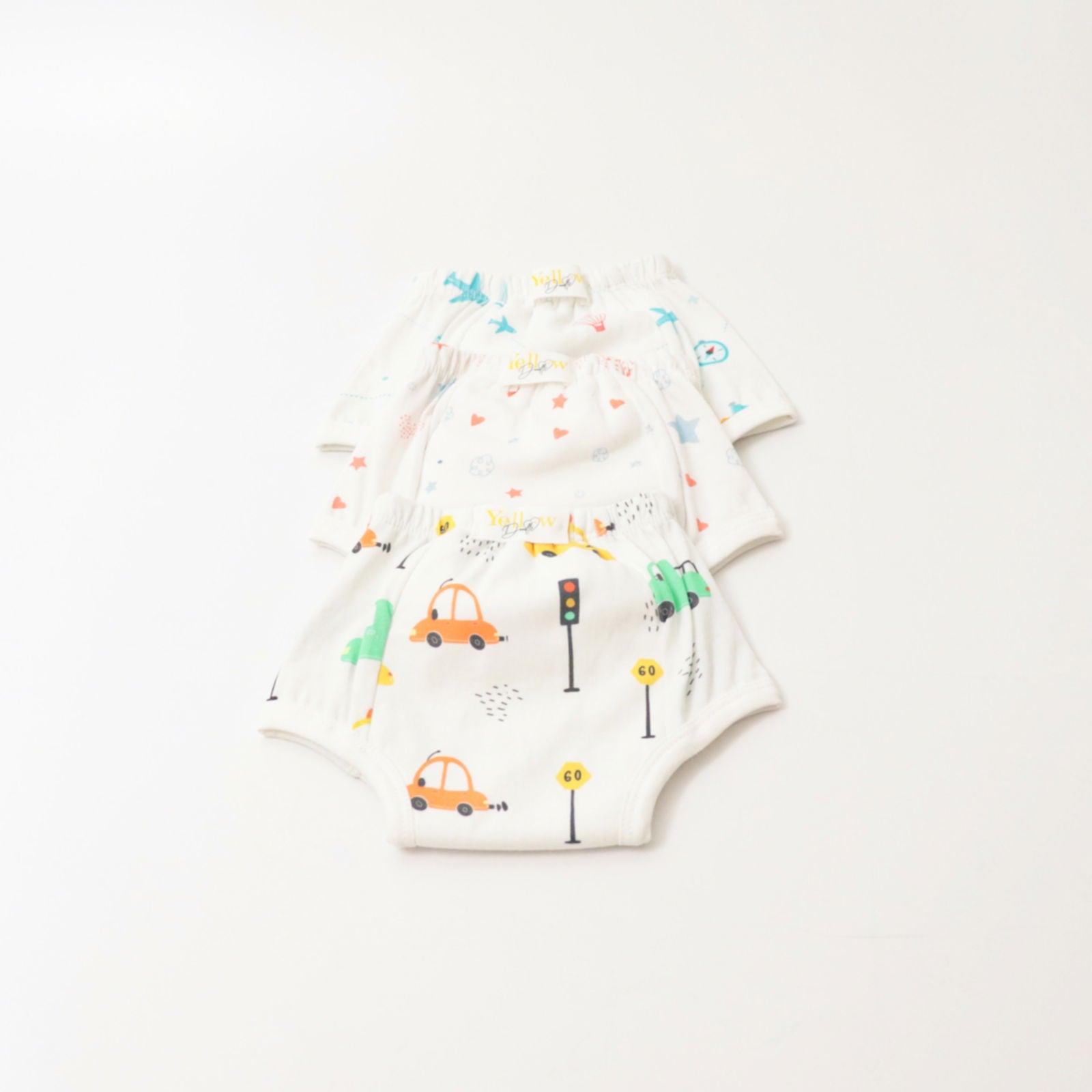 Lil Travellers (Set of 3) Pull-up Toddler Training Pants - Tinycubs - 