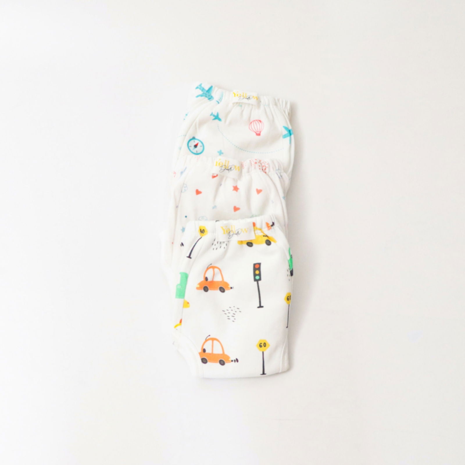 Lil Travellers (Set of 3) Pull-up Toddler Training Pants - Tinycubs - 