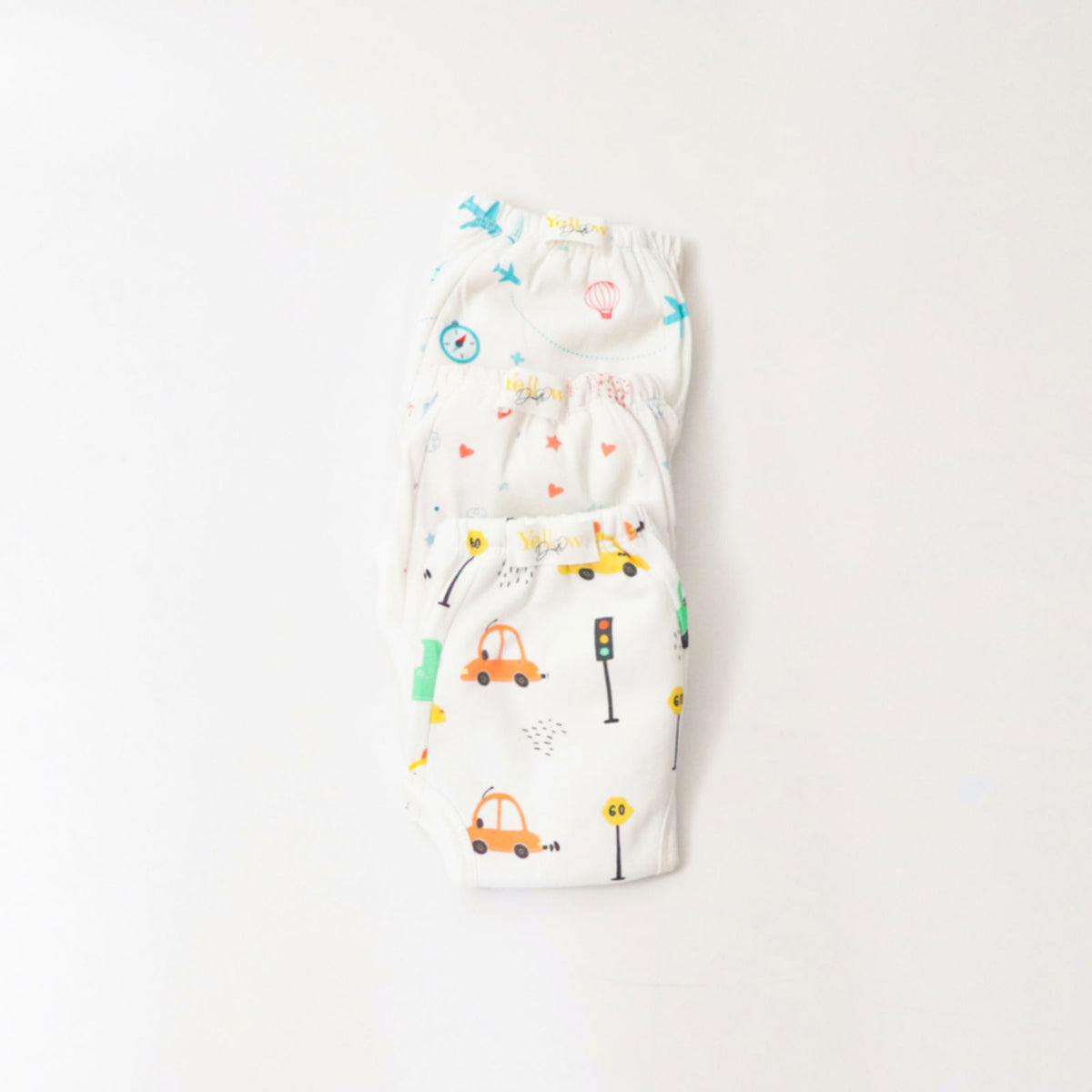 Lil Travellers (Set of 3) Pull-up Toddler Training Pants - Tinycubs - 