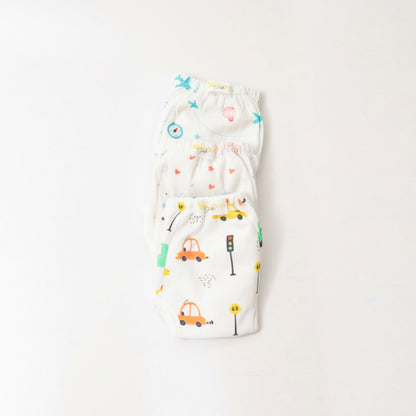 Lil Travellers (Set of 3) Pull-up Toddler Training Pants - Tinycubs - 