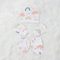 Look for Rainbows - Cotton Cap, Mittens & Booties Set - Tinycubs - 
