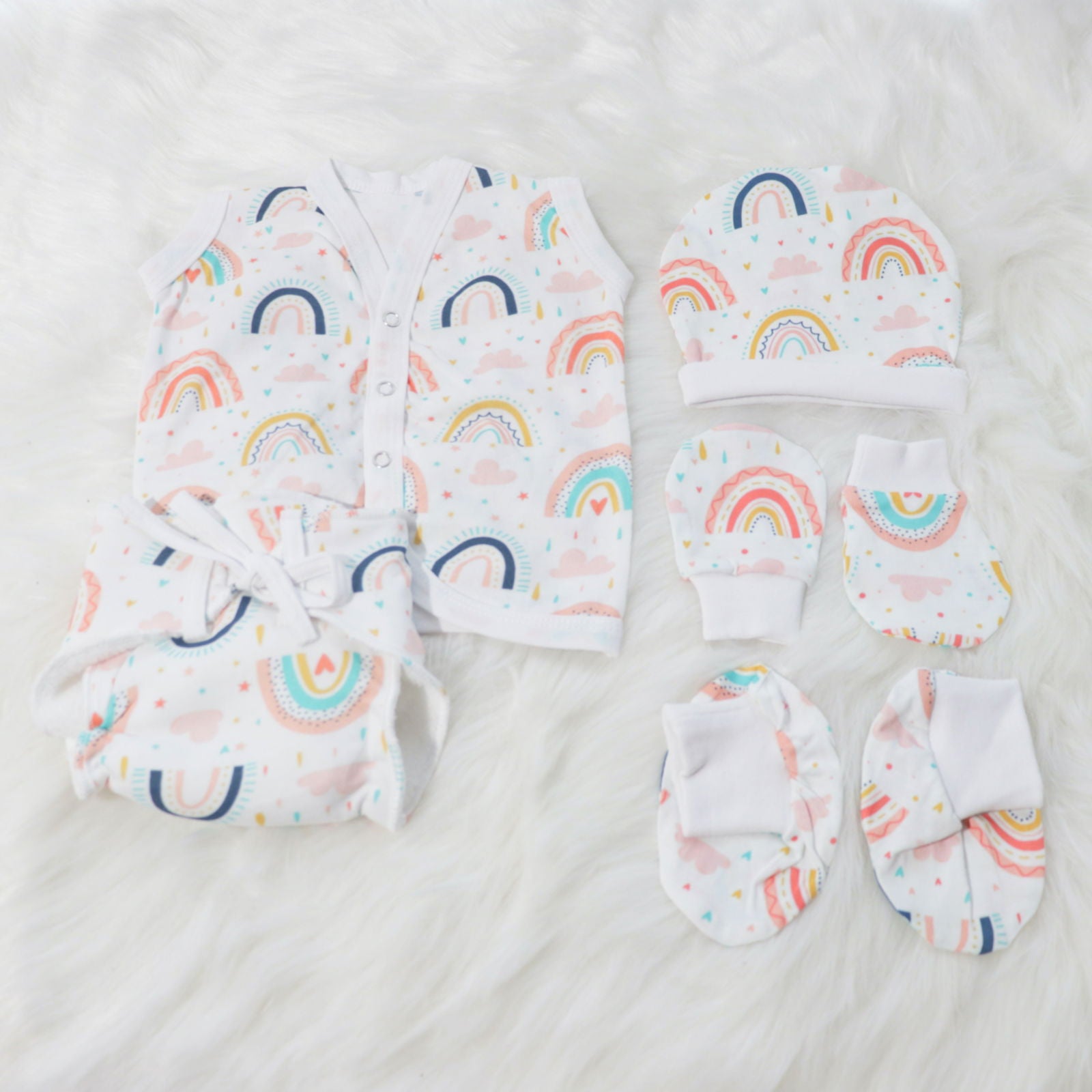 Look for Rainbows - Newborn Everyday Essentials - Tinycubs - 