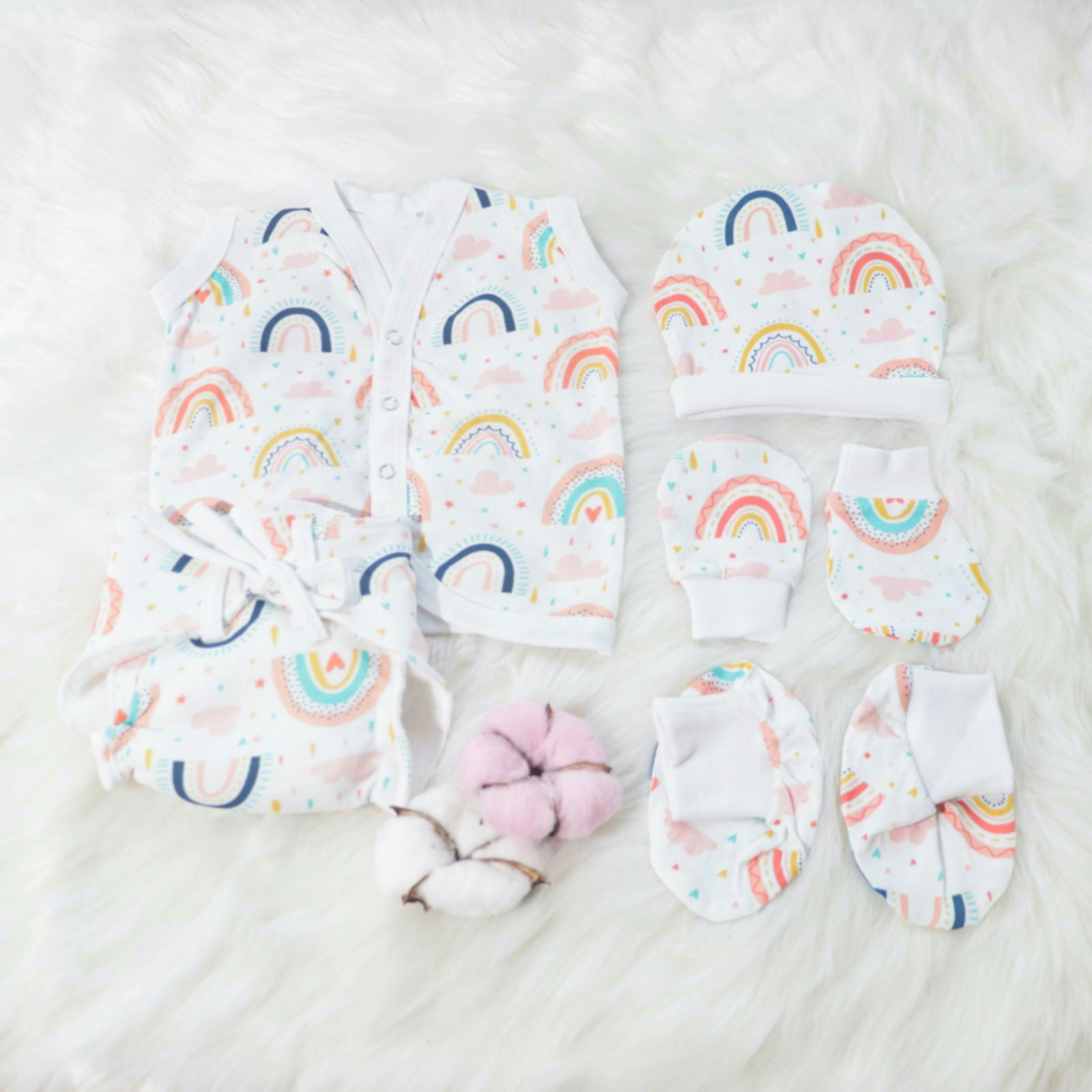 Look for Rainbows - Newborn Everyday Essentials - Tinycubs - 