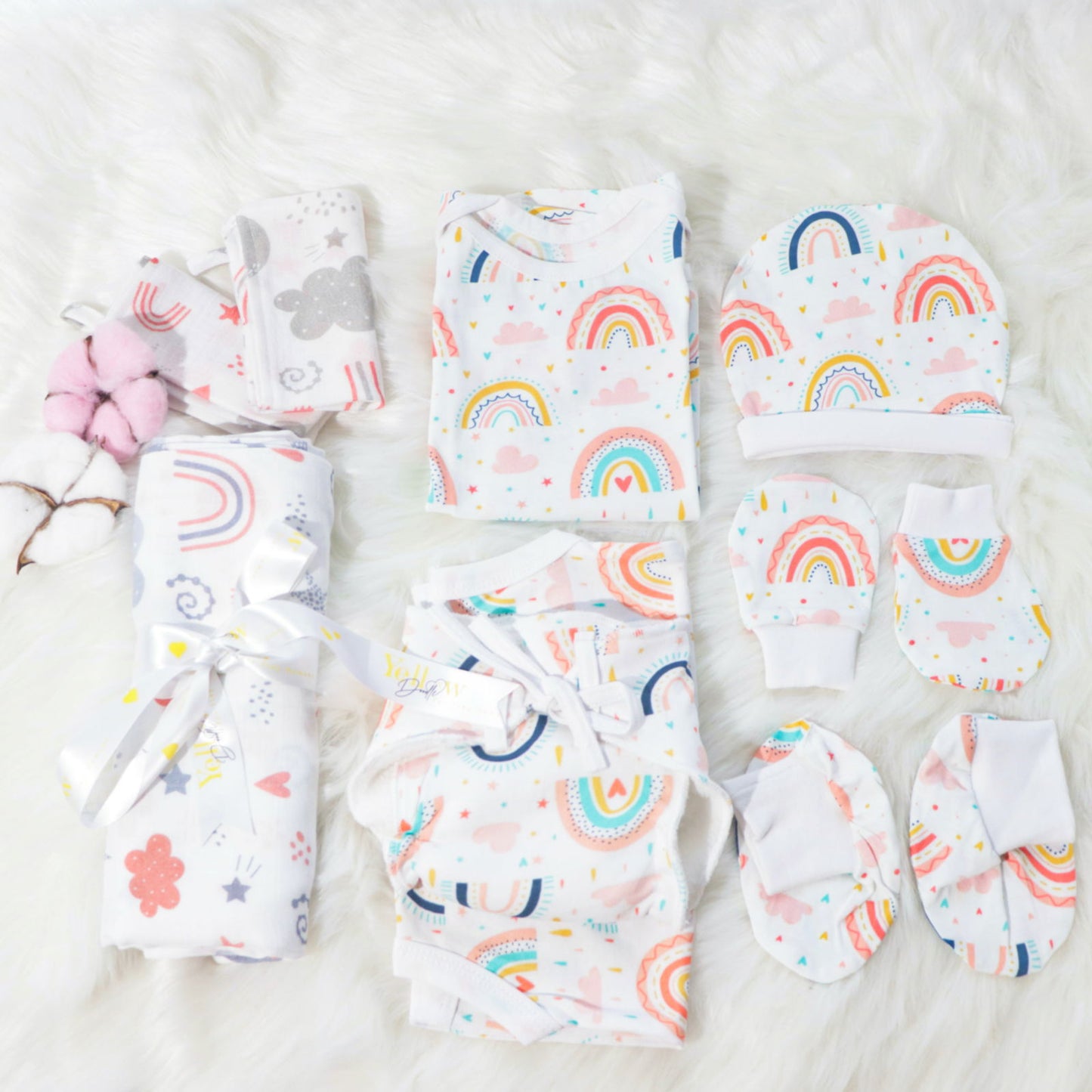 Look for Rainbows - Newborn Everyday Gift Bundle - Tinycubs - 