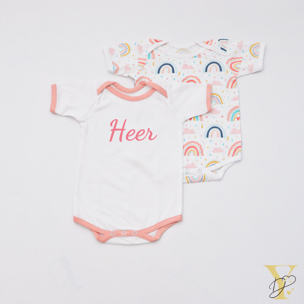 Look for Rainbows Bodysuits - Set of 2 - Tinycubs - 