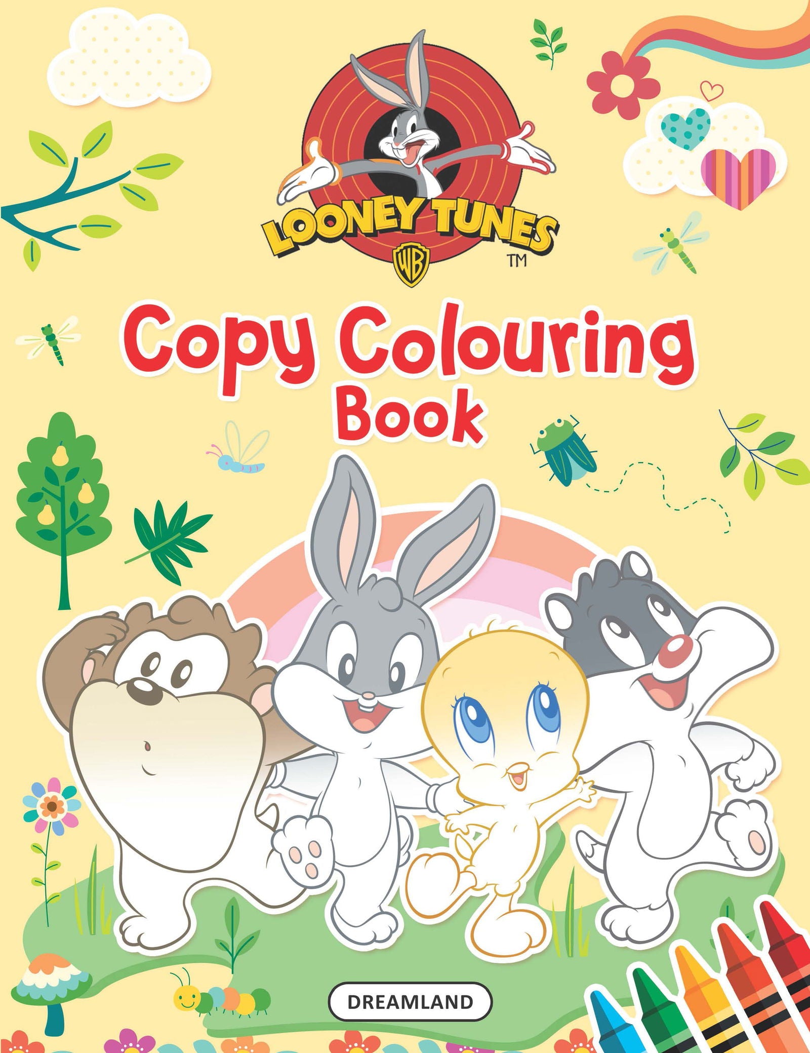 Looney Tunes Copy Colouring Book - Tinycubs - 