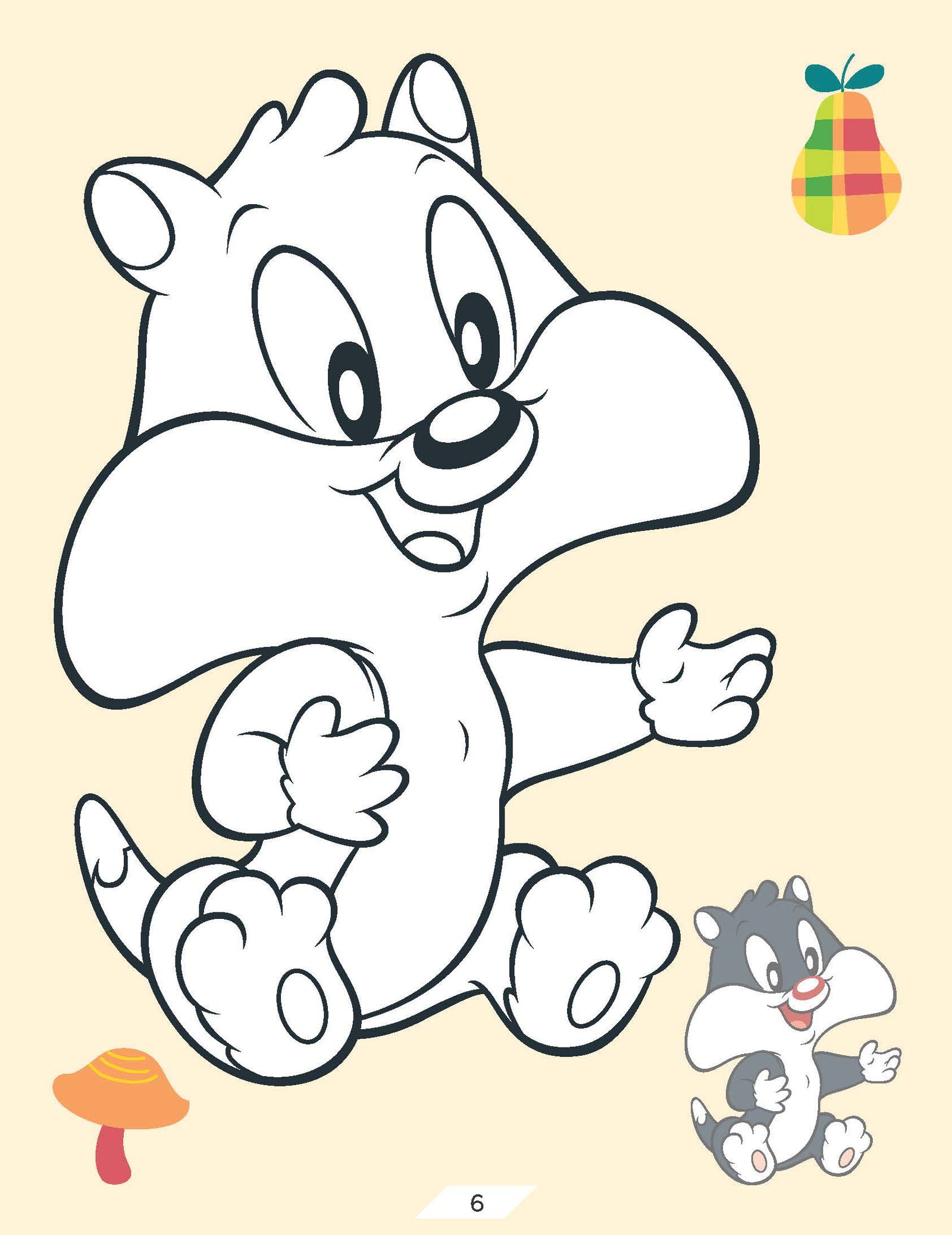 Looney Tunes Copy Colouring Book - Tinycubs - 