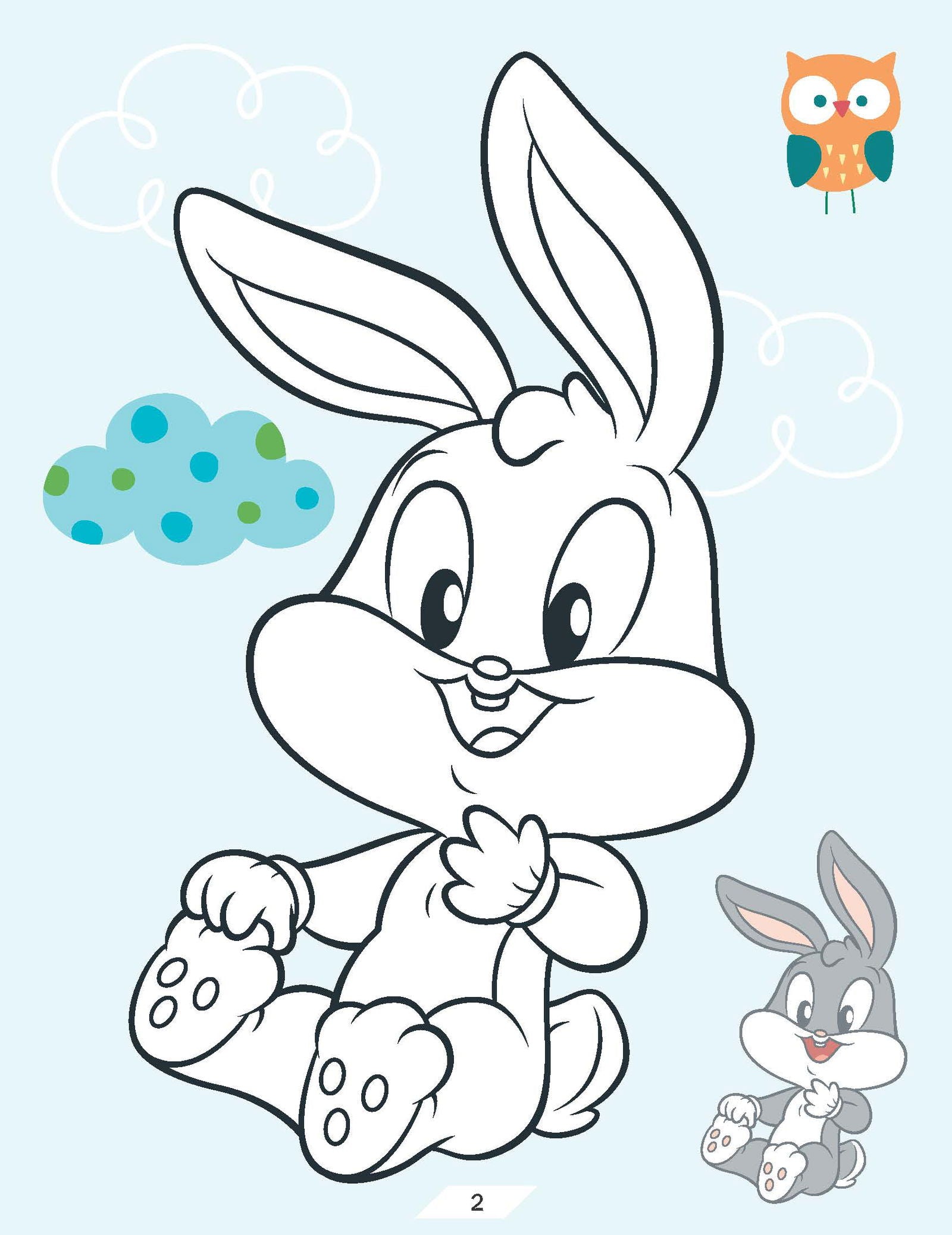 Looney Tunes Copy Colouring Book - Tinycubs - 