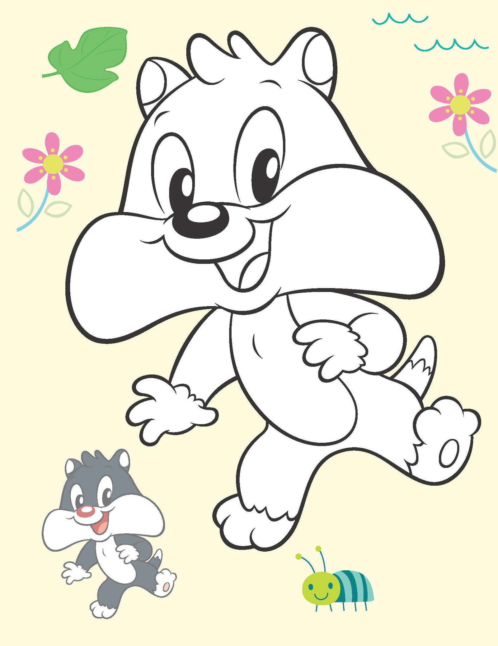 Looney Tunes Copy Colouring Book - Tinycubs - 