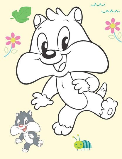 Looney Tunes Copy Colouring Book - Tinycubs - 