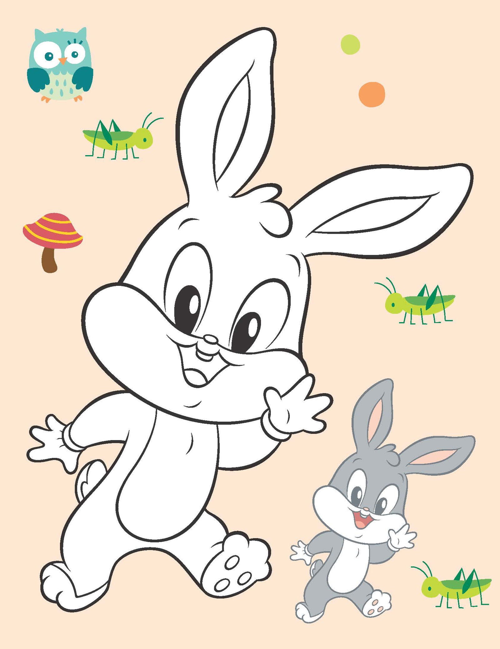 Looney Tunes Copy Colouring Book - Tinycubs - 