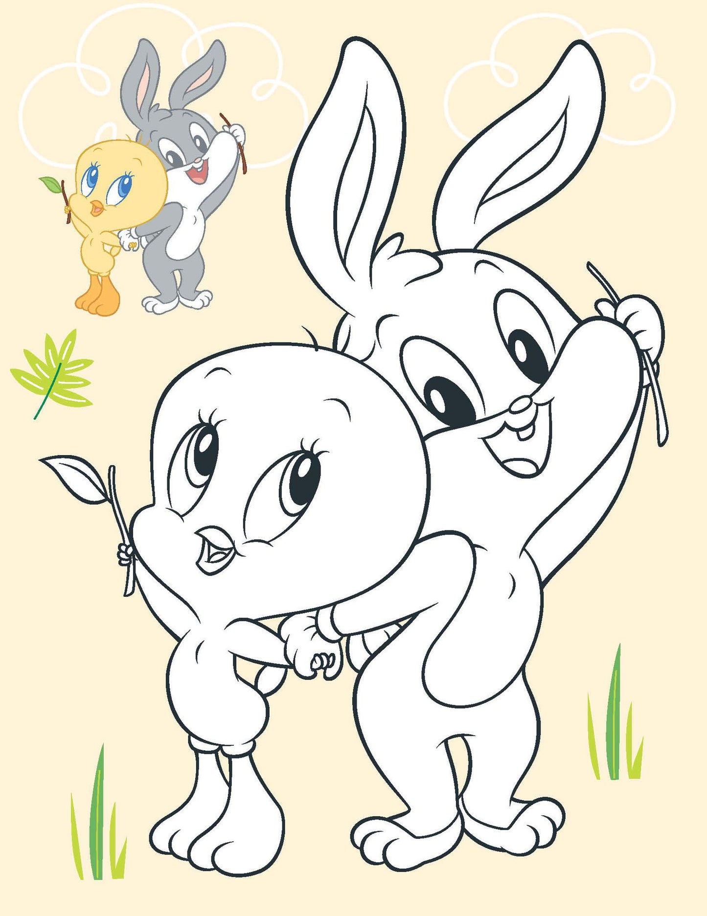 Looney Tunes Copy Colouring Book - Tinycubs - 