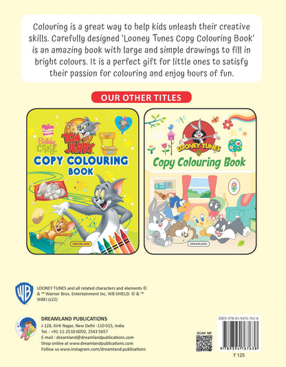 Looney Tunes Copy Colouring Book - Tinycubs - 