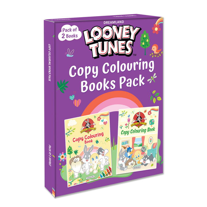 Looney Tunes Copy Colouring Books Pack ( A Pack of 2 Books) - Tinycubs - 