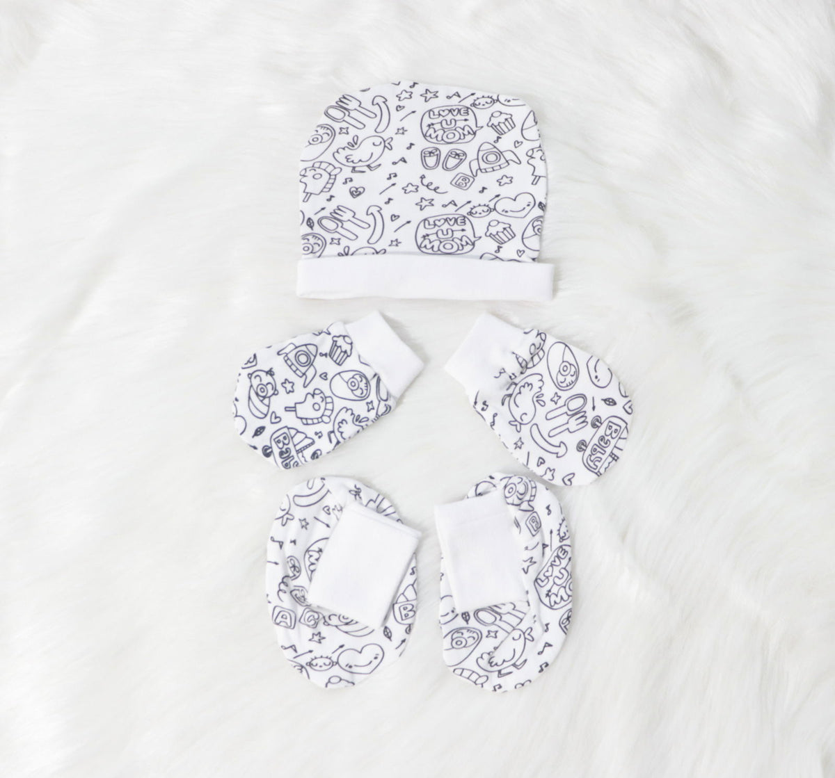 Love You Mom - Newborn Bodysuits Bundle - Tinycubs - 