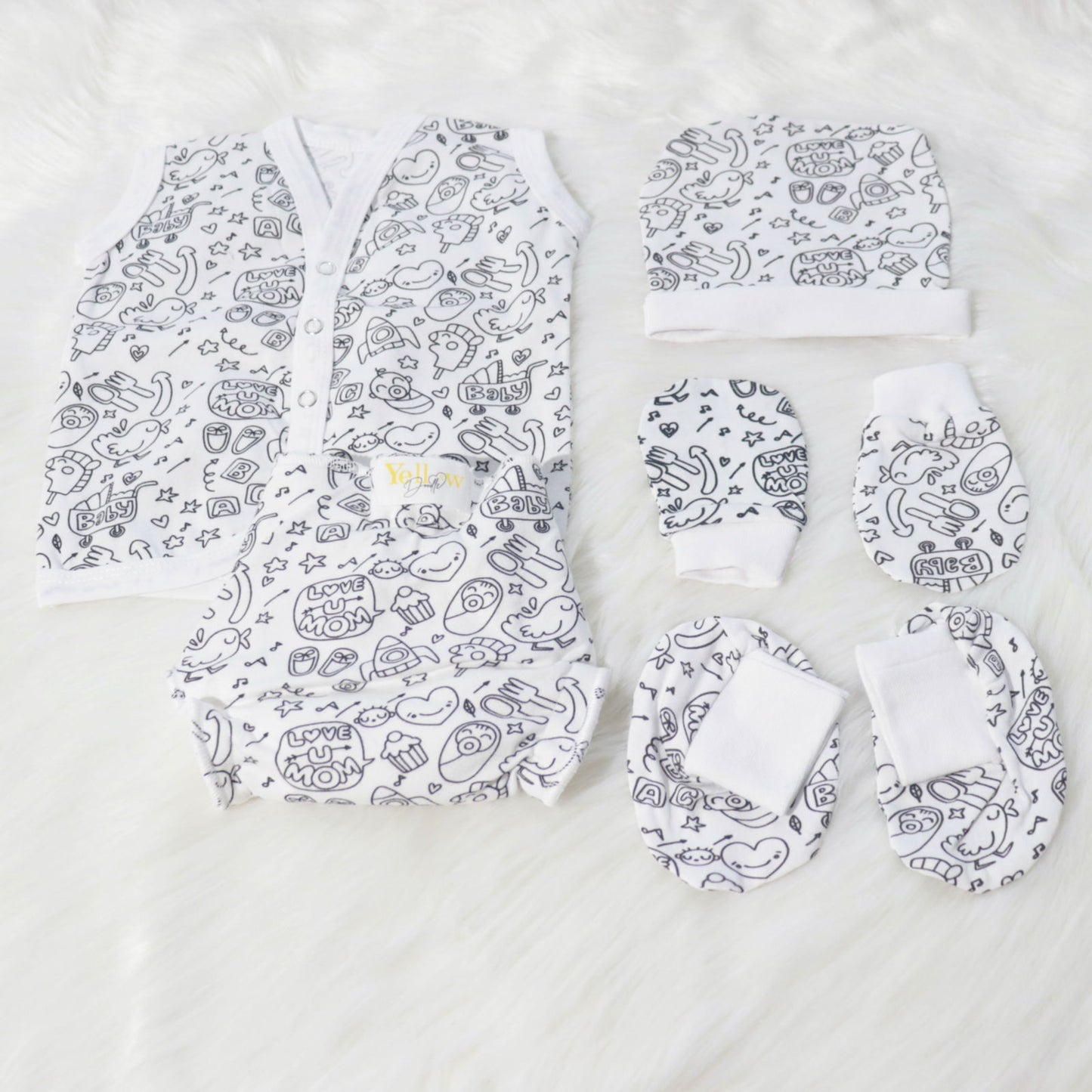 Love You Mom - Newborn Everyday Essentials - Tinycubs - 