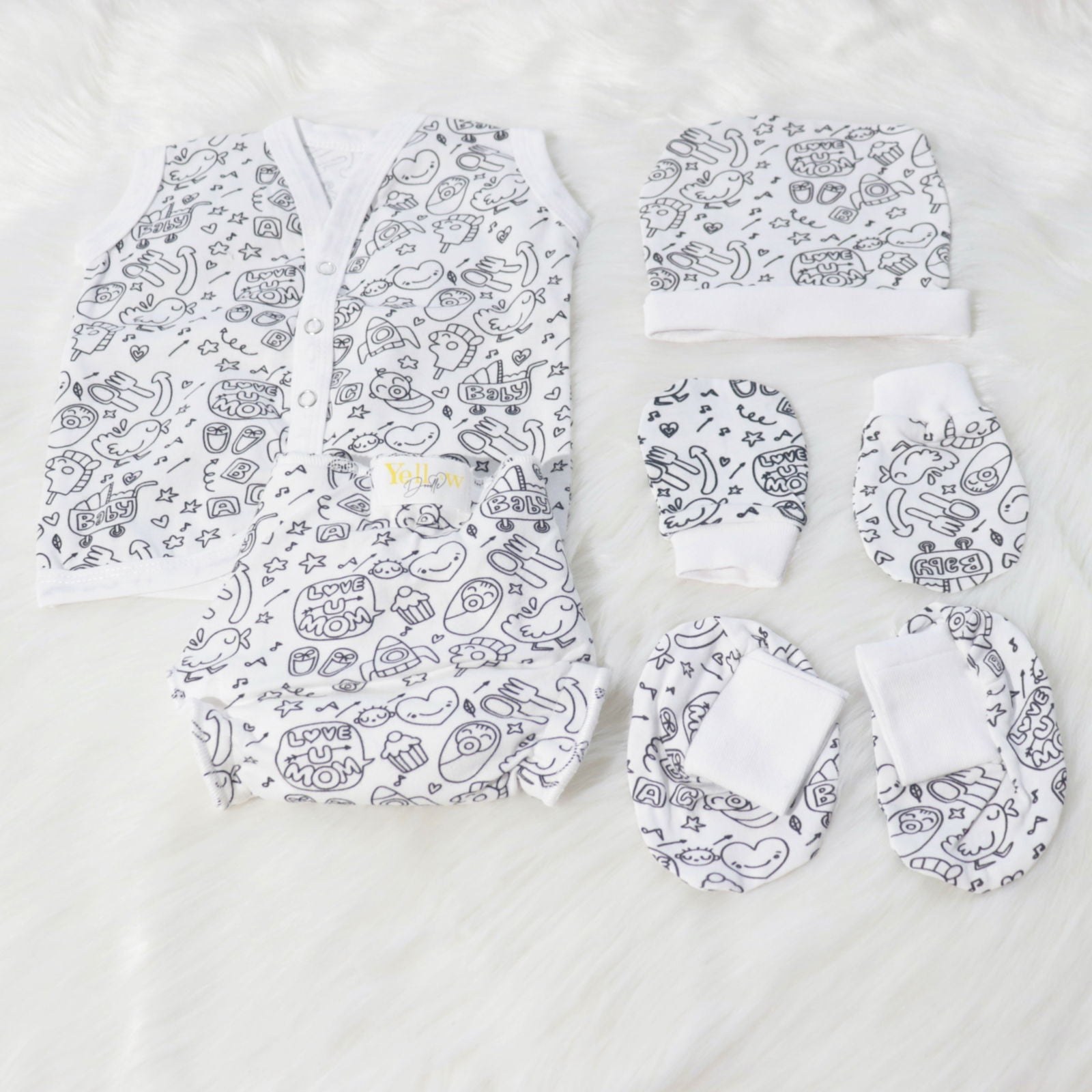 Love You Mom - Newborn Everyday Essentials - Tinycubs - 