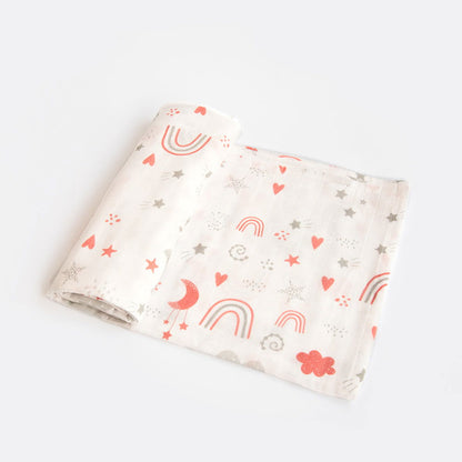 Magical Rainbows - Organic Luxury Swaddle - Tinycubs - 