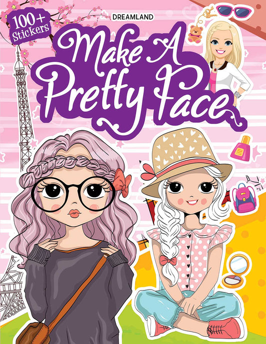 Make A Pretty Face with 100+ Stickers - Tinycubs - 