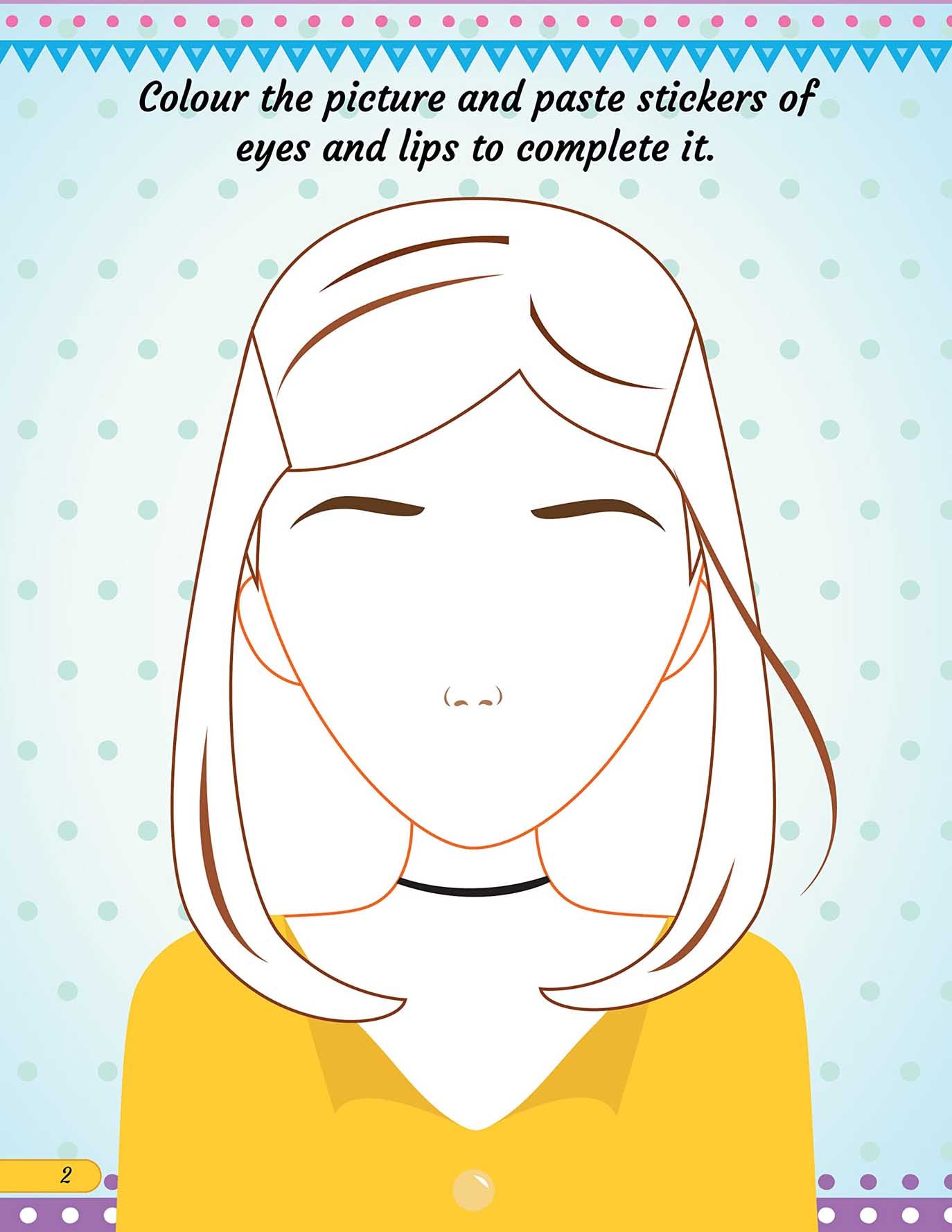 Make A Pretty Face with 100+ Stickers - Tinycubs - 