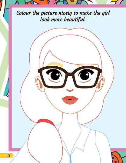 Make A Pretty Face with 100+ Stickers - Tinycubs - 