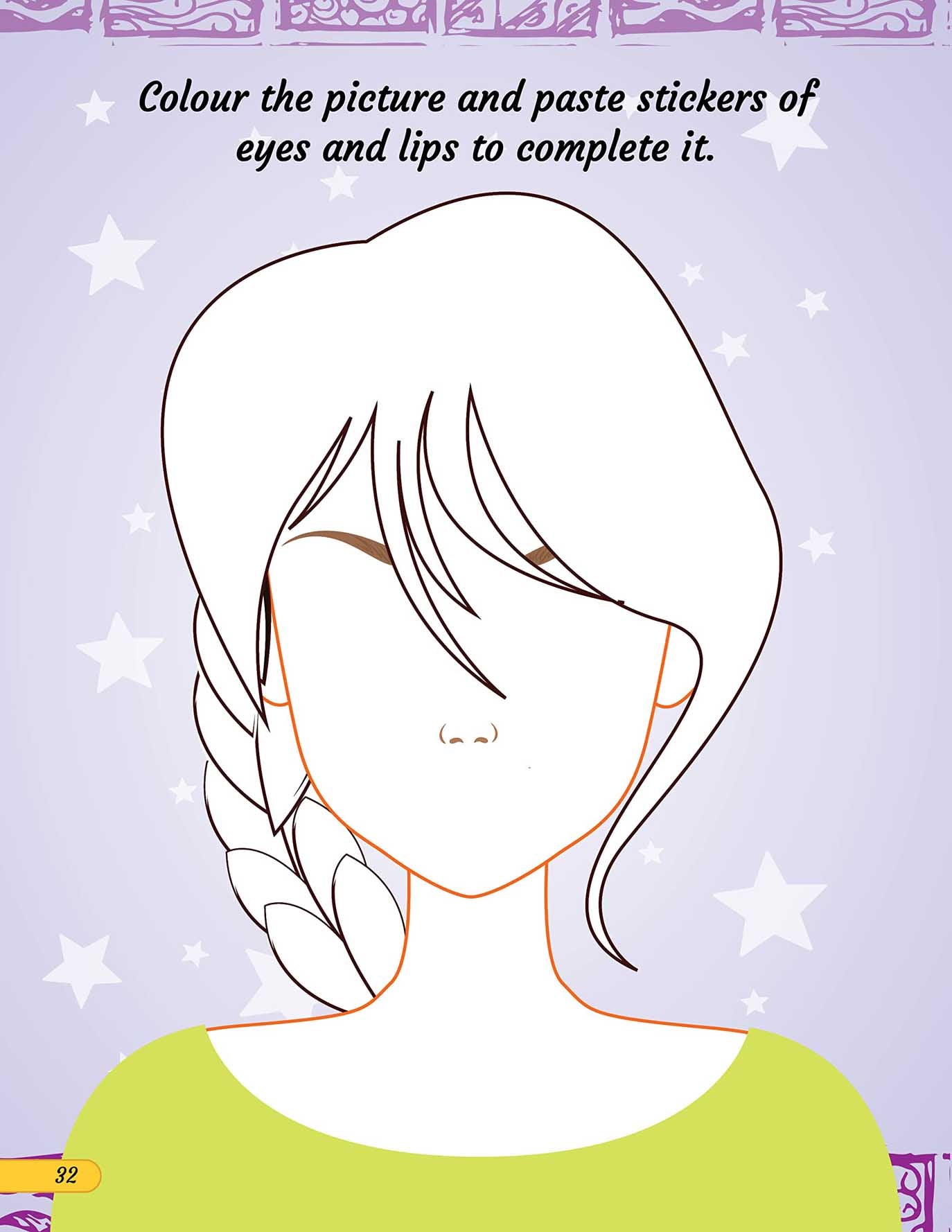 Make A Pretty Face with 100+ Stickers - Tinycubs - 