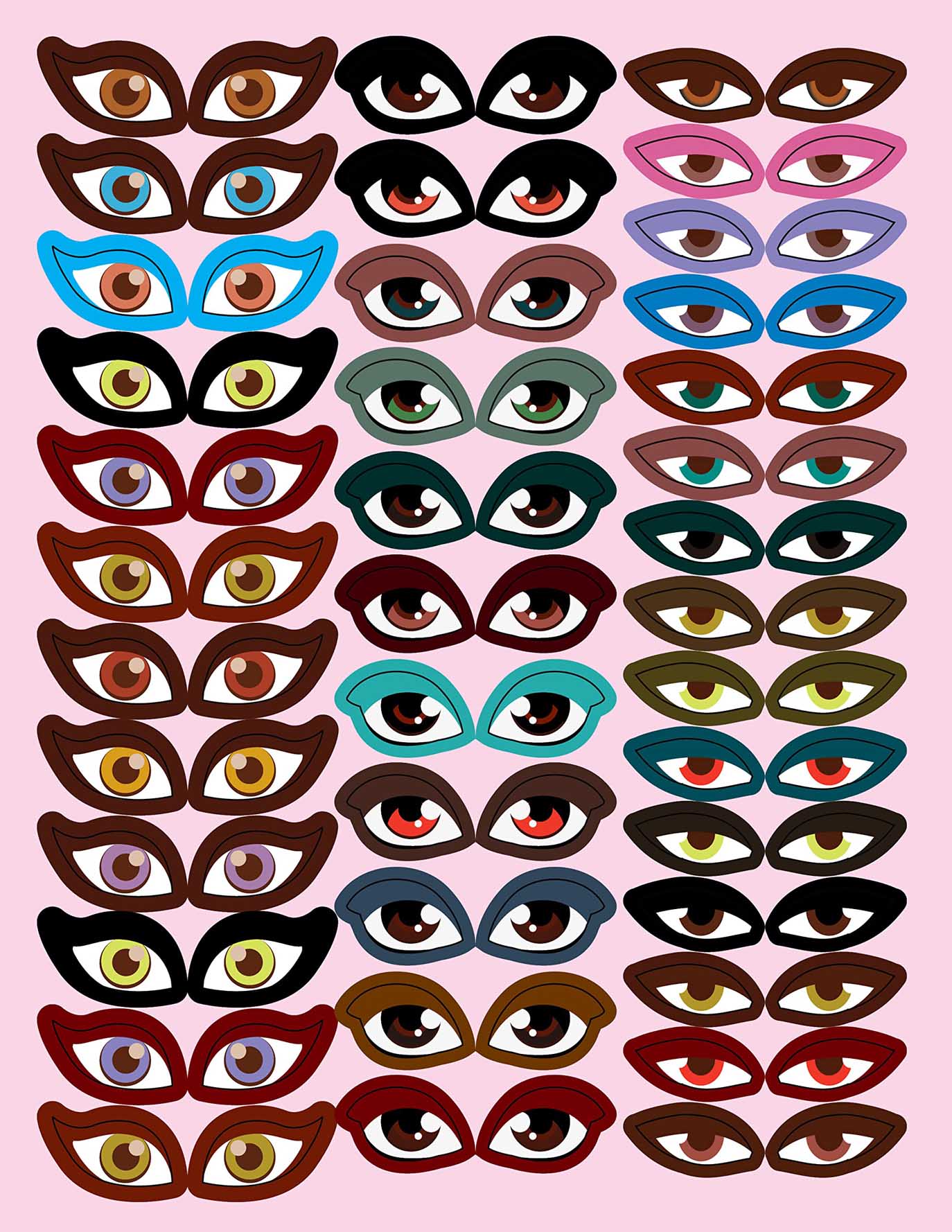 Make A Pretty Face with 100+ Stickers - Tinycubs - 