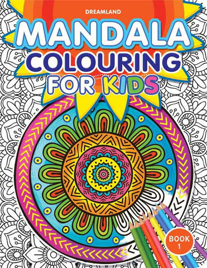 Mandala Colouring for Kids- Book 1 - Tinycubs - 