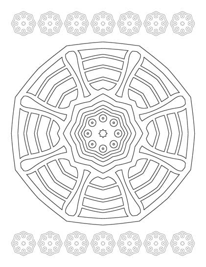 Mandala Colouring for Kids- Book 1 - Tinycubs - 