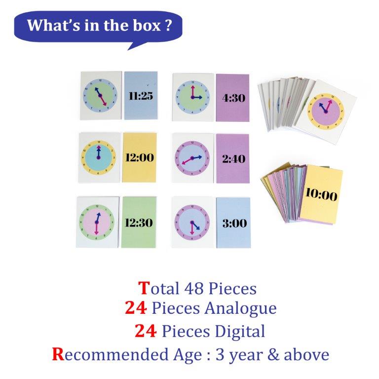 Match The Time - Tinycubs - 