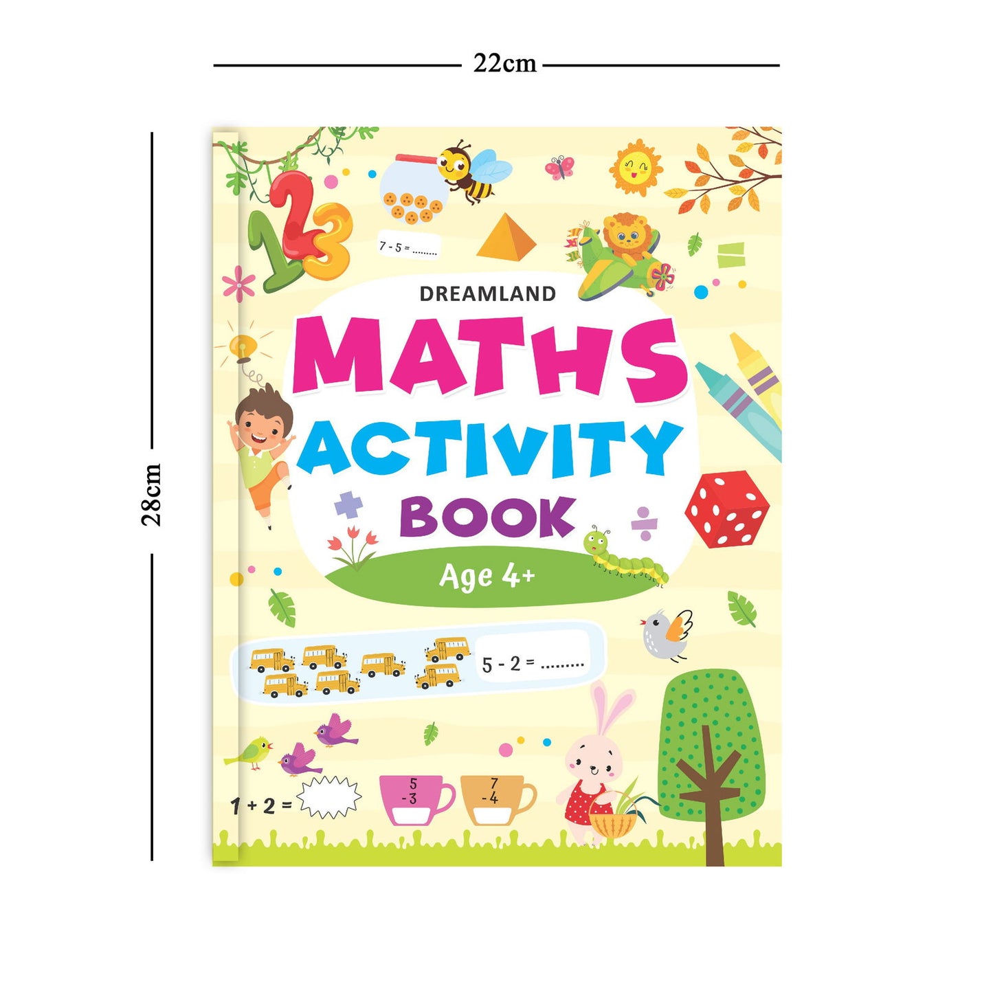 Maths Activity Book Age 4+ - Tinycubs - 