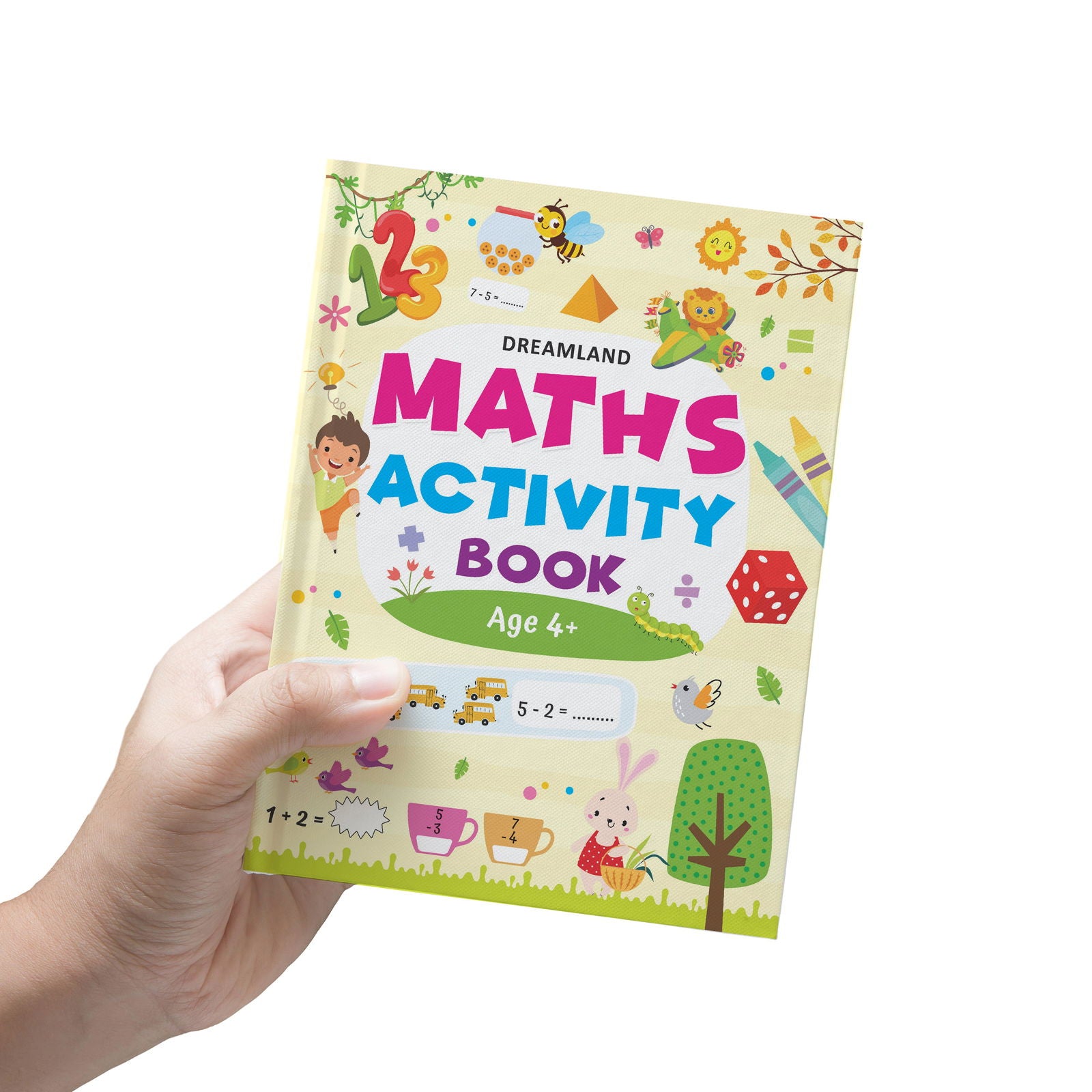 Maths Activity Book Age 4+ - Tinycubs - 