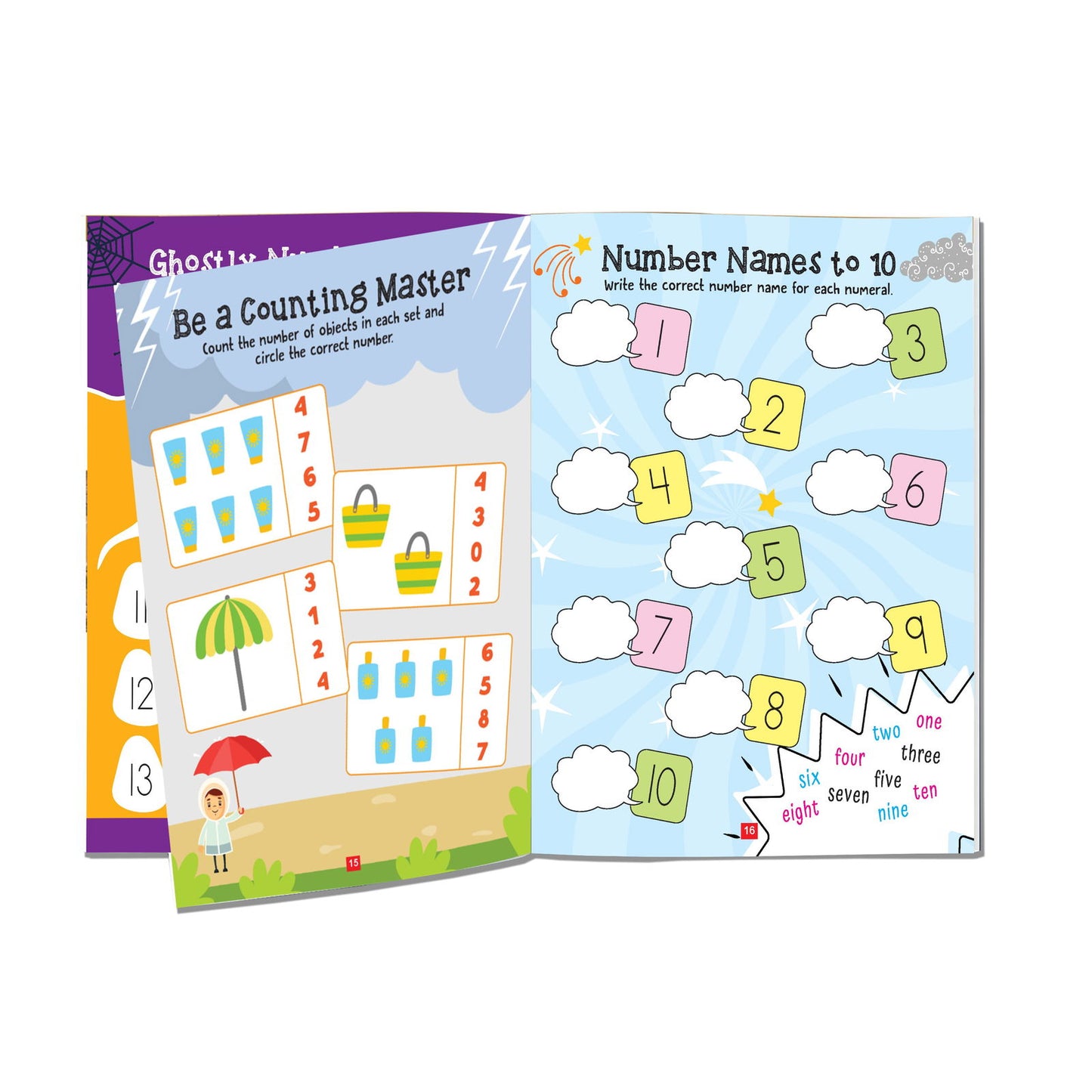 Maths Activity Book Age 4+ - Tinycubs - 