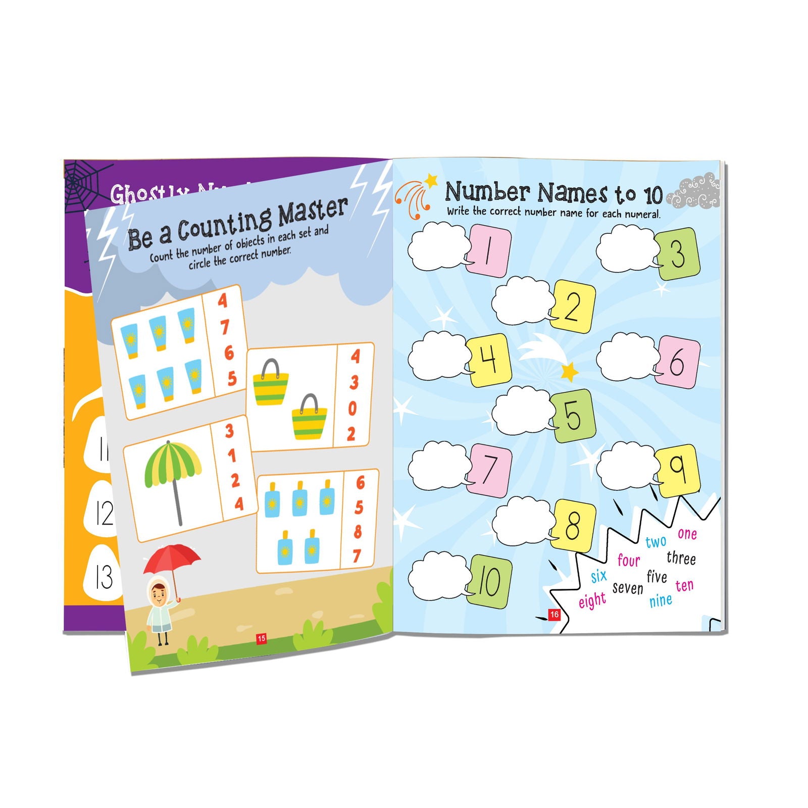 Maths Activity Book Age 4+ - Tinycubs - 
