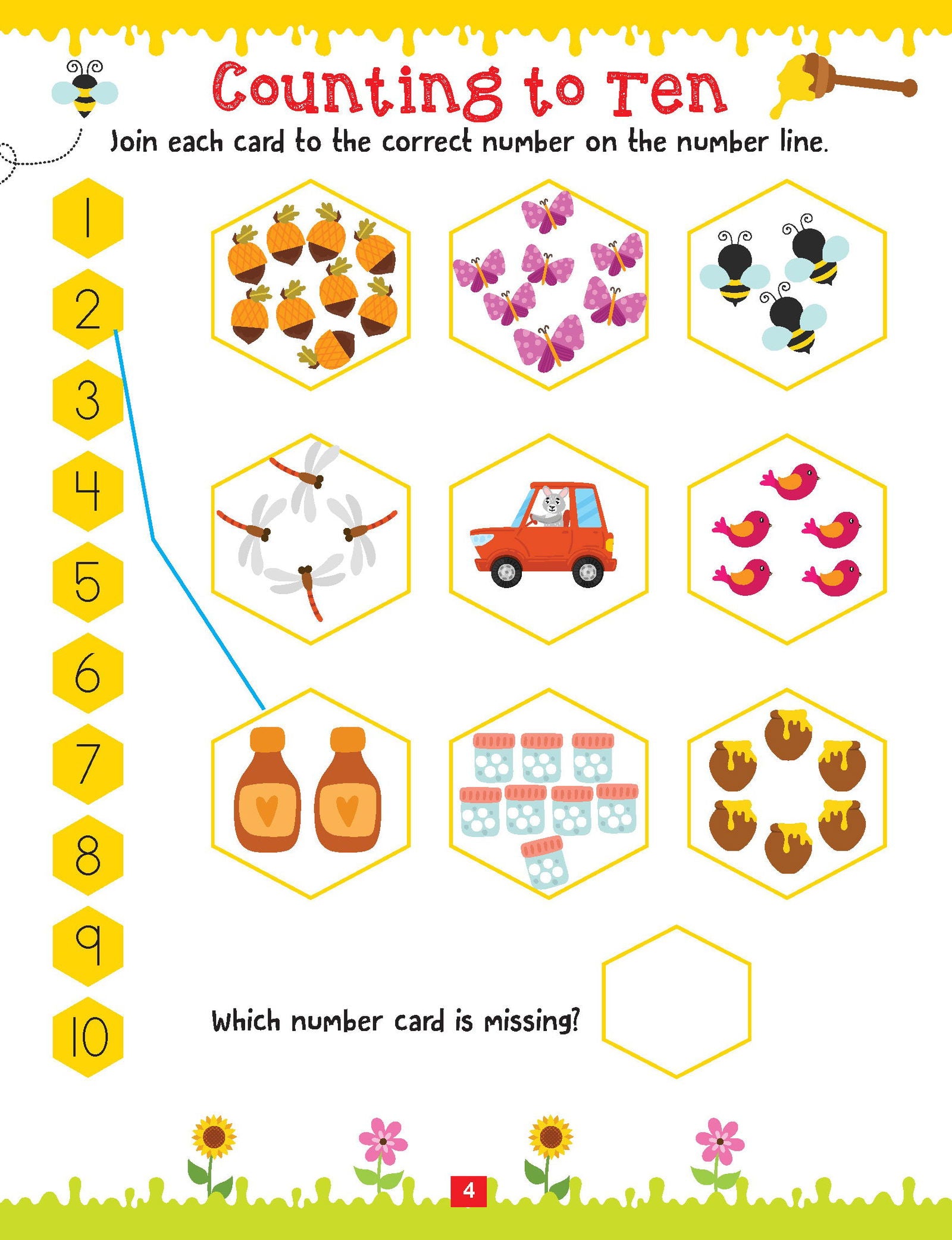 Maths Activity Book Age 4+ - Tinycubs - 