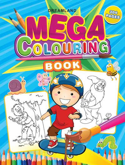 Mega Colouring Book - Tinycubs - 