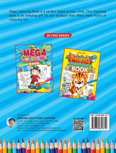 Mega Colouring Book - Tinycubs - 