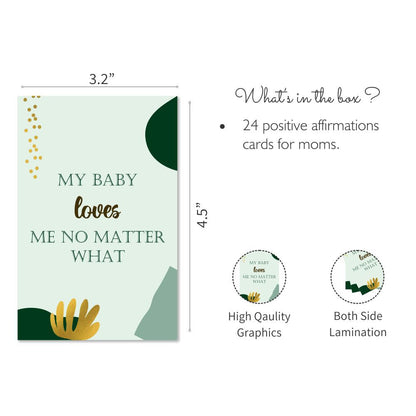 Moms affirmations cards - Tinycubs - 