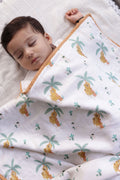 Monkeying Around Muslin Dohar - Tinycubs - 