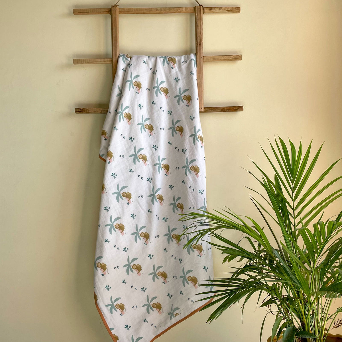Monkeying Around Muslin Dohar - Tinycubs - 