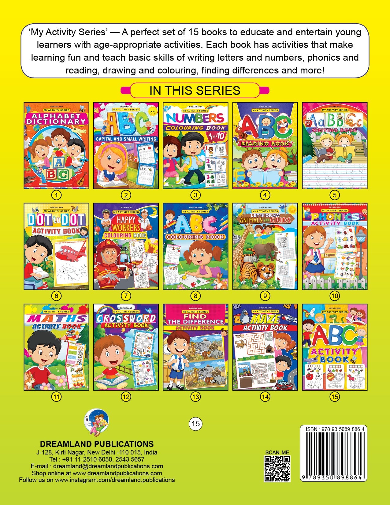 My Activity- ABC Activity Book - Tinycubs - 
