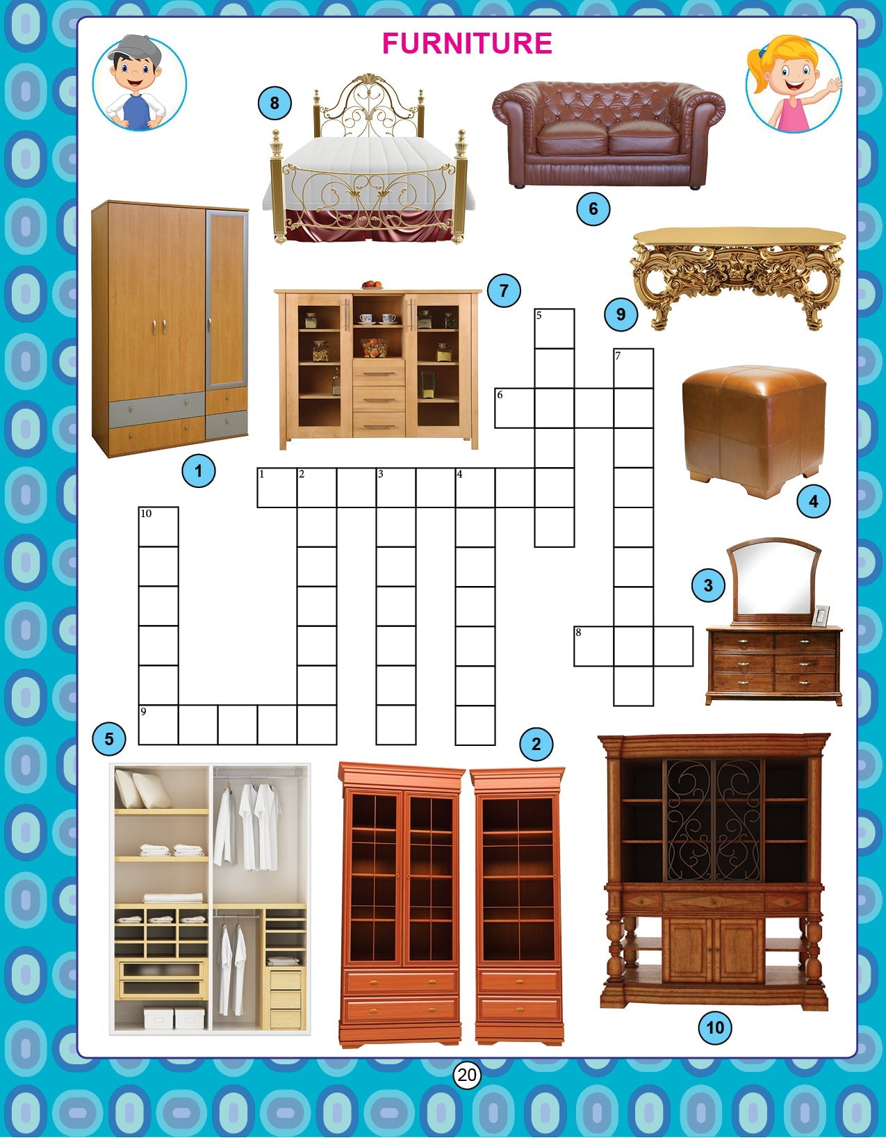 My Activity- Crossword Activity Book - Tinycubs - 