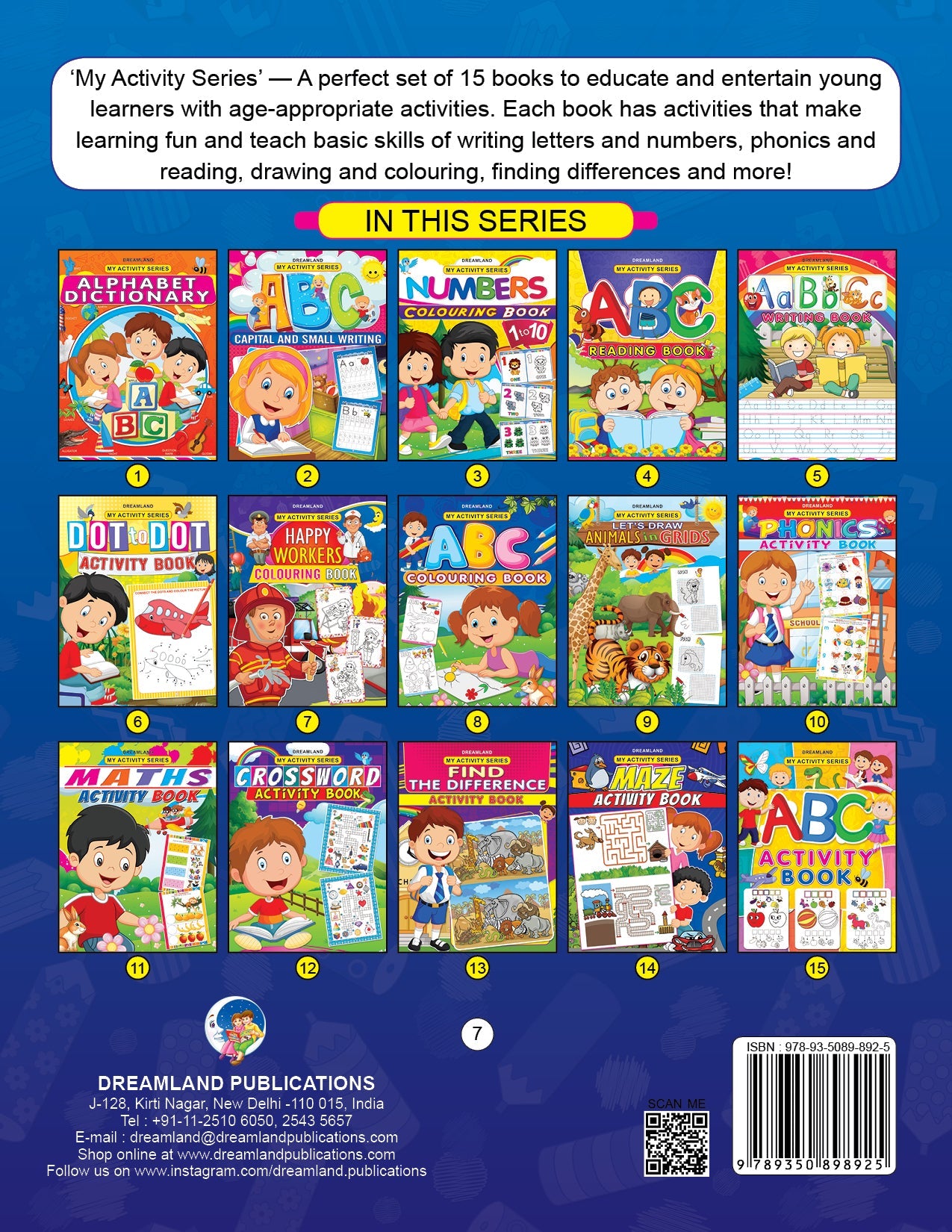 My Activity- Happy Workers Colouring Book - Tinycubs - 
